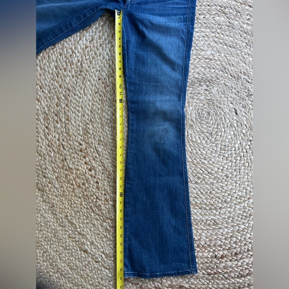 2000’s jeans “A” Pocket 7 For All Mankind Dark Wash Jeans Size 29 - Picture 9 of 10